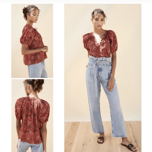 ISO Ulla Johnson Evie top size 2